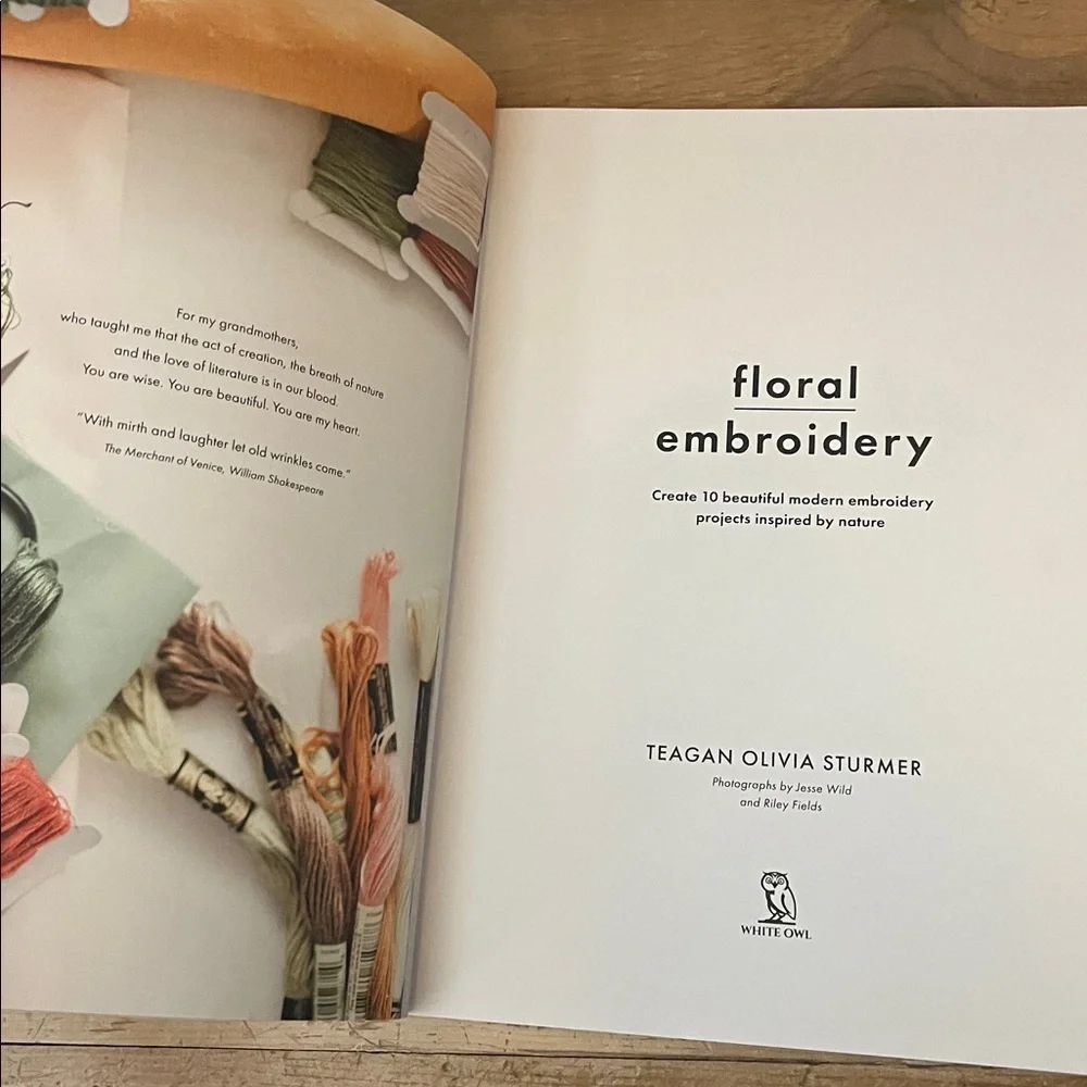 Floral Embroidery Magazine Ten Projects Great Britain 2020